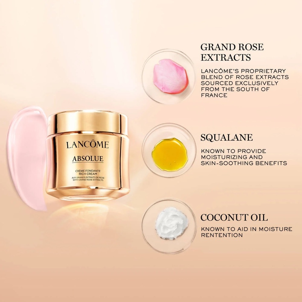 LANCÔME Top! ABSOLUE SOFT CREAM REFILLABLE REVITALIZING & BRIGHTENING SOFT CREAM